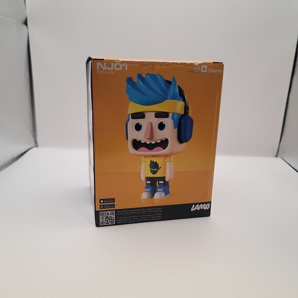 Lamo NJ01 Ninja Streamer Video Game Vinal Figure New In Box - Picture 1 of 6